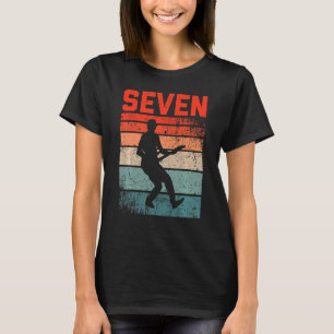 Kids 7 Year Old 7th Birthday Boy Guitar Player Gui T-Shirt
