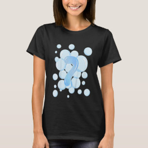 Kids 7th Birthday Bubble Themed Birthday Party T-Shirt