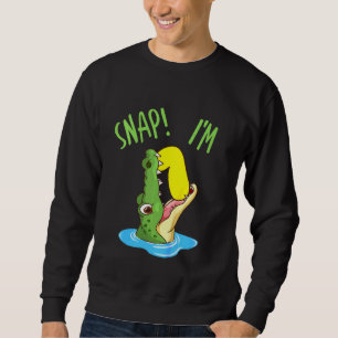 Kids 7th Birthday Crocodile Alligator 7 Years Old Sweatshirt