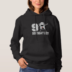 Kids 8 Year Old Dabbing Soccer 8th Birthday Boy T Hoodie