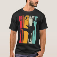 Kids 8th Birthday Gift Karate Retro Taekwondo Mart