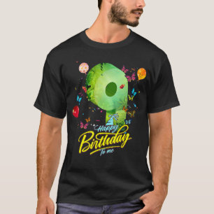 Kids 9 Year Old Butterfly Birthday Girl 9th Girl T T-Shirt