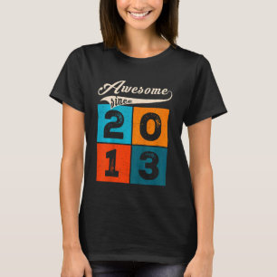 Kids 9 Year Old For Boy Kids On Birthday Awesome T-Shirt