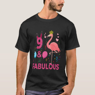 Kids 9th Birthday For Girls 9 Years Old Cute 9 Bir T-Shirt