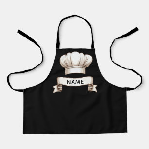 Kids & Adult Chef Name Design – Custom Cooking   Apron