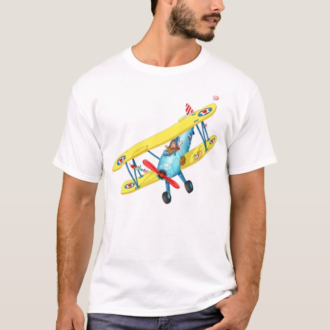 Kids Aeroplane T-shirt (Front)