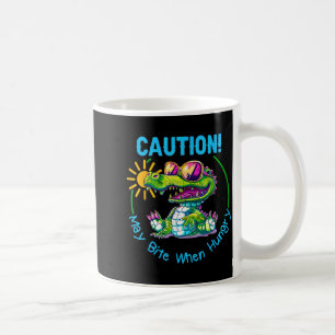 Kids Alligator Crocodile Florida Vacation Summer Coffee Mug