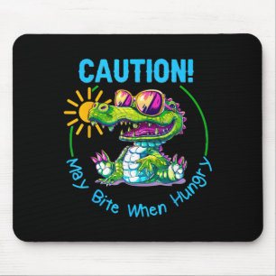 Kids Alligator Crocodile Florida Vacation Summer Mouse Mat