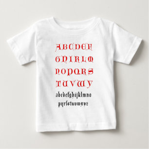 Kid's Alphabet Shirt