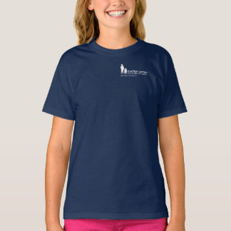 Kids anchor with flowers t-shirt