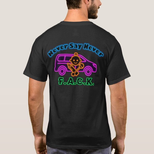 Kids and Mini Vans Shirt (Back)