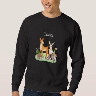 Kids Animal deer rabbit hedgehog Conni Premium Sweatshirt