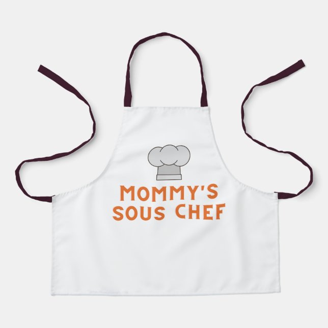 Kids Apron | Mummy's sous-chef (Front)