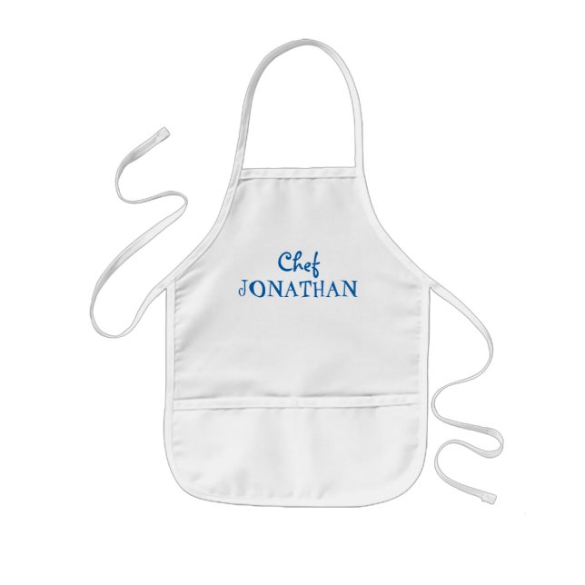 Kid's Apron: Personalised for Little Chef Kids Apron (Front)