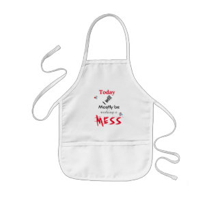 Kids Apron/Quote Kids Apron