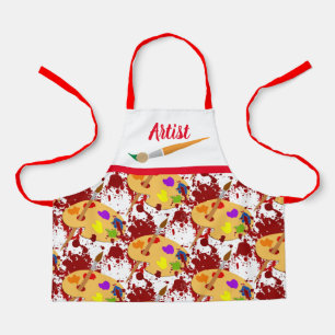 Kids Artist / Painter All Over Print Craft Small Apron