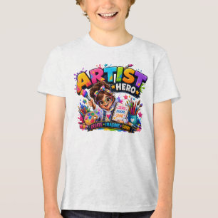 Kids Artist Shirt Future Artist Art Lover
