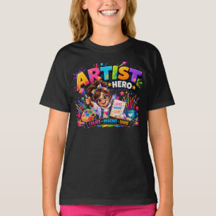 Kids Artist Shirt Future Artist Art Lover