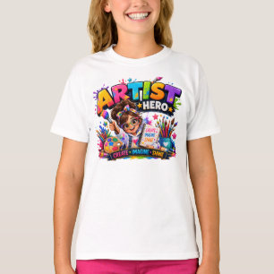 Kids Artist Shirt Future Artist Art Lover