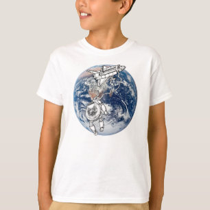 kids astro cat long-sleeve shirt