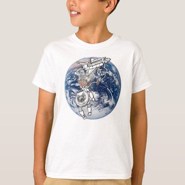 kids astro cat long-sleeve shirt (Front)