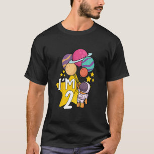 Kids Astronaut Astronomy Solar System Outer Space T-Shirt
