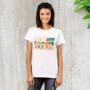 Kids At School Womens T-Shirt
