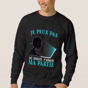 Kids Attends Je Finis My Py Unique Teen Sweatshirt