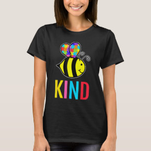 Kids Autism Awareness Bee Kind T-Shirt