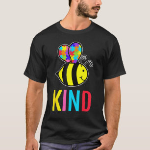 Kids Autism Awareness Bee Kind T-Shirt