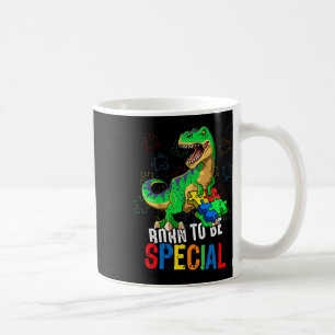 Kids Autism Awareness Dino Autism Toddler Boys Din Coffee Mug
