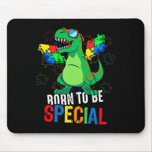 Kids Autism Awareness Dino Toddler Boys Dinosaur A Mouse Mat