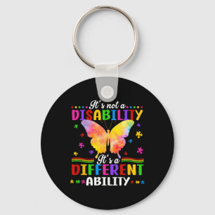 Kids Autism Awareness It’s A Different Ability Inc Key Ring