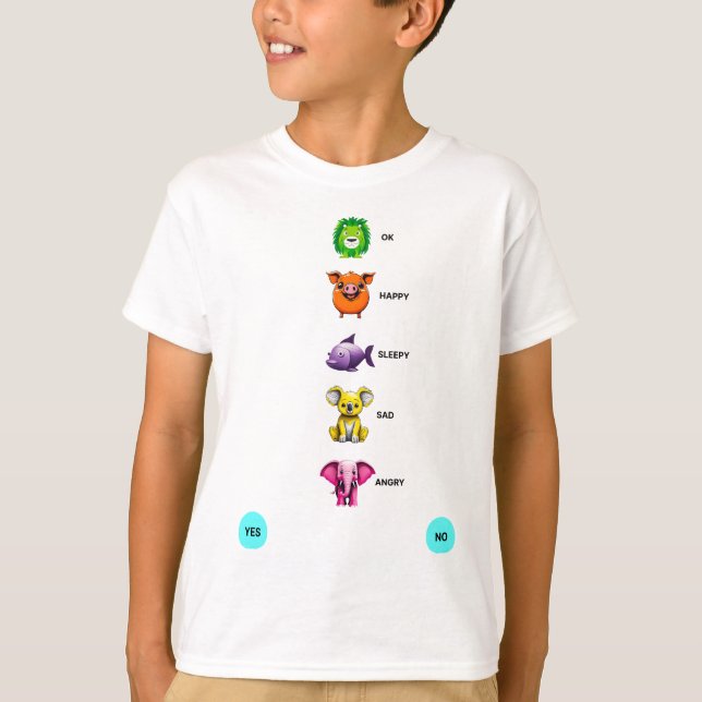 Kid's Autistic Communication T-Shirt (Front)