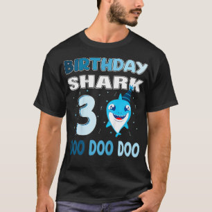Kids baby birthday shirt 3 Birthday party boys 3r