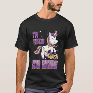 Kids Back to School Girl Cute First Day 2nd Grad T-Shirt