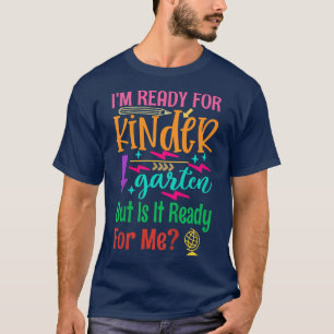 Kids Back To School Outfits For Girls Kindergarten T-Shirt