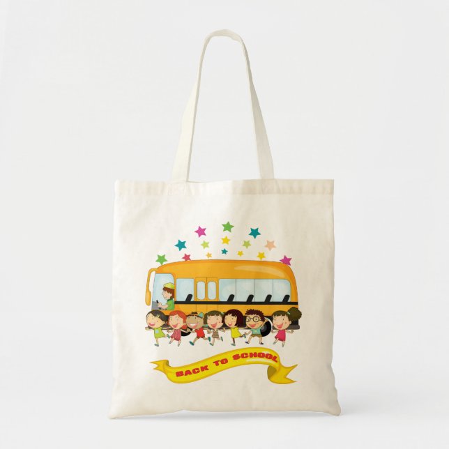 Kids Back To School Tote Bag (Front)