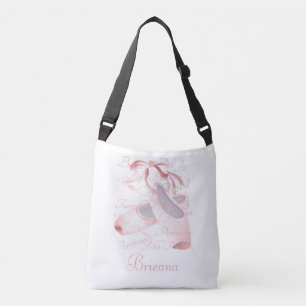 Kids Ballet Dance Personalised Crossbody Bag