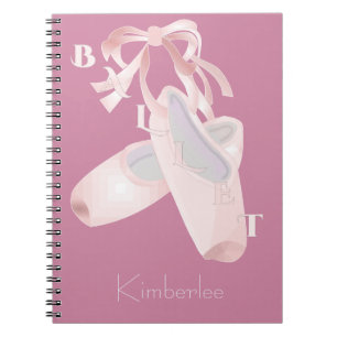 Kids Ballet Personalised Notebook