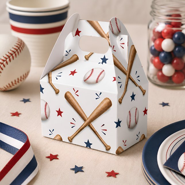Kids Baseball Favour Tags Box (Creator Uploaded)