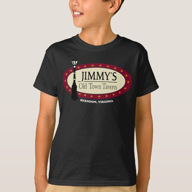 Kid's Basic Black JOTT Logo T-Shirt (Front)