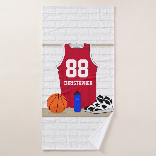 Kids Basketball Bath Towel Set (Bath Towel)