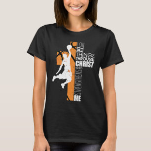 Kids Basketball Boys Girls Women Men's Basketball T-Shirt