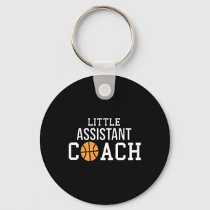 Kids Basketball Coach Gift for Child Assistant Co Key Ring