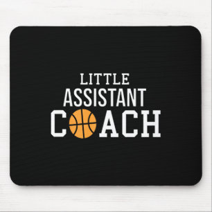 Kids Basketball Coach Gift  for Child Assistant Co Mouse Mat