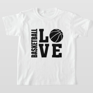 Kids Basketball Love, Basketball T-Shirt