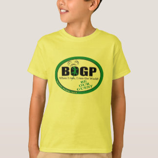 Kids' Be Our Guest Podcast Running T-Shirt! T-Shirt
