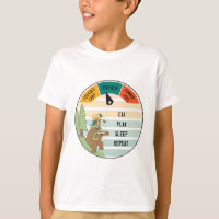 Kid's Beary Fun T-Shirt Summer Camp Personalise