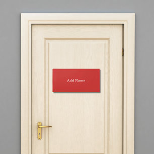 Kid's Bedroom Classic Room Door Sign Add Photo